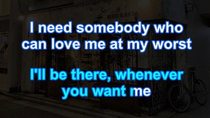 Karaoke♬ At My Worst - Pink Sweat$