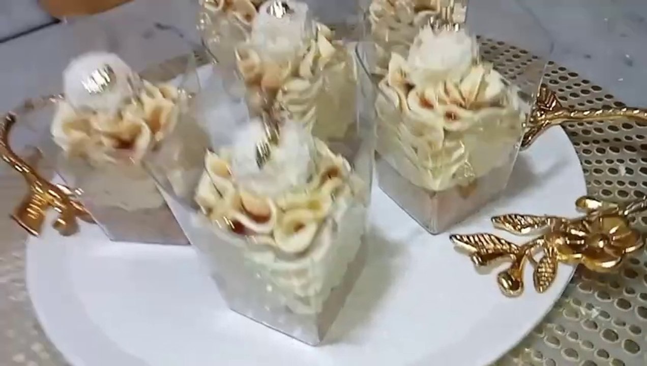 فقط بكاس حليب⛔ تخرجي 6 كؤوس من هاذ التحلية اسهل و ألذ منها ماكانش فرحي بيها عائلتك #تحليات