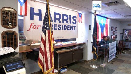 Una broma sobre Puerto Rico amenaza con provocar una fuga de votos latinos de Trump a Harris
