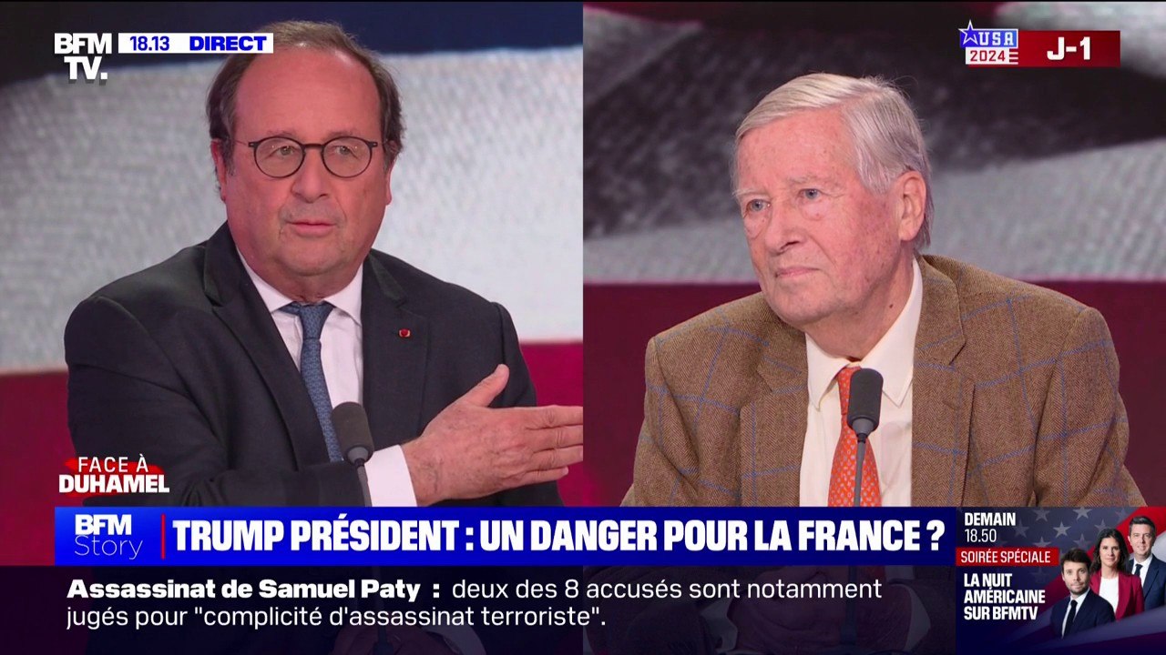 François Hollande: "Jamais une élection présidentielle américaine pourrait avoir autant de conséquences sur la France, sur l'Europe et sur le monde"
