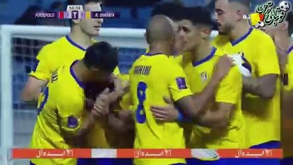 گل دوم بازی پرسپولیس و الغرافه(قطر)