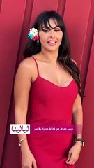 ميس حمدان في إطلالة مميزة بالأحمر في مهرجان الجونة ❤️