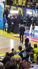 Ali Koç, Aziz Yıldırım ve Obradovic birbirine sarıldı!