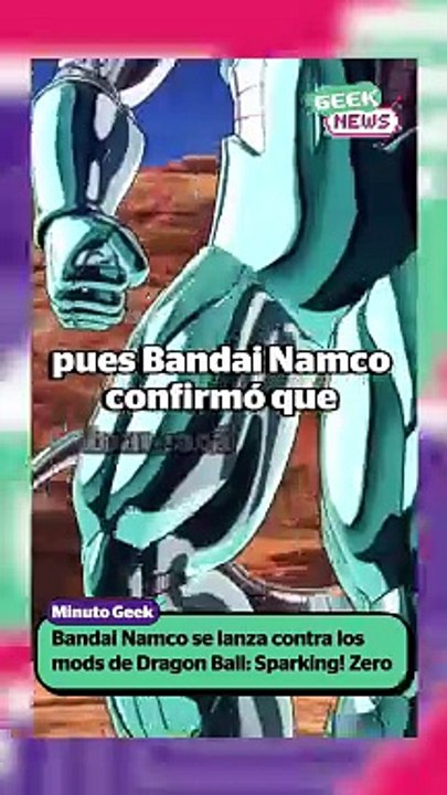 Bandai Namco baneará a los jugadores que usen mods en Dragon Ball Sparking Zero | Reporte Indigo