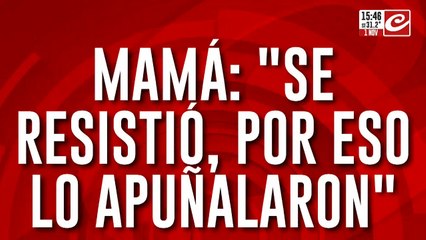 Salvaje robo de patota: lo apuñalaron por una bicicleta