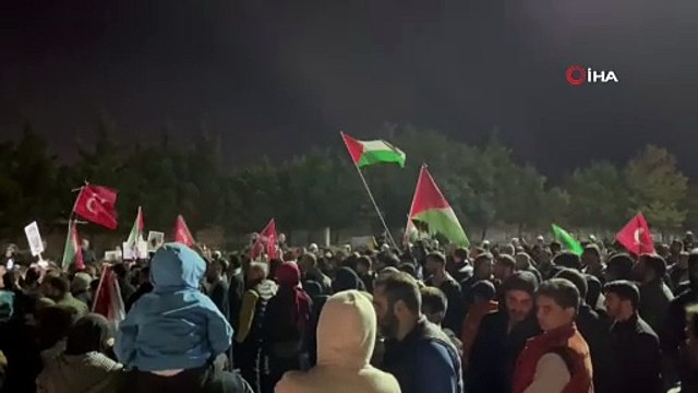 İsrail protestosuna polis engeli: Ambarlı Limanı'nda tepkiler sürüyor