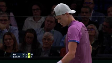 Rolex Paris Masters - Rune toujours à l'aise à Bercy