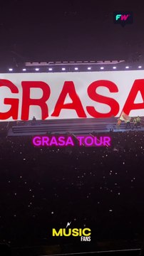 NATHY PELUSO brilló con GRASA TOUR en Buenos Aires.