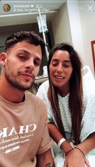 Catalina Gorostidi en el hospital