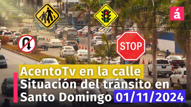Situación del tránsito en la Av. Máximo Gómez en este momento dirección NORTE/SUR. AcentoTv en las Calles de Santo Domingo