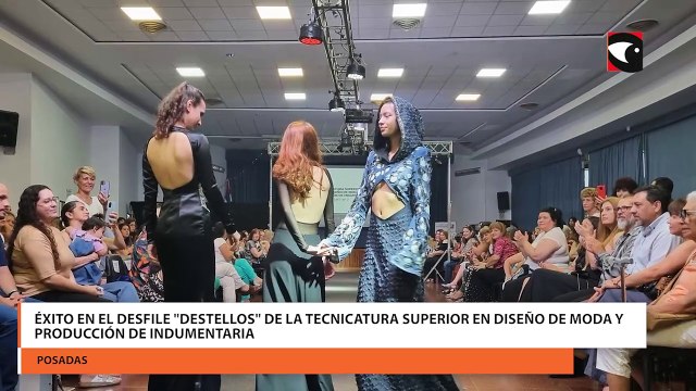 Éxito en el desfile Destellos de la Tecnicatura Superior en Diseño de Moda y Producción de Indumentaria