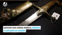 Subastan una espada morisca atribuida a Napoleón en Londres