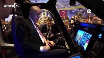 Cumhurbaşkanı Erdoğan, TUSAŞ Merkez Yerleşke'de T625 GÖKBEY Helikopteri Teslimat Töreni'ne katıldı