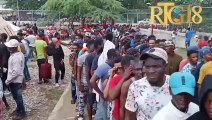 Belladère.- Otorite dominikèn yo depòte anviron 517 migran ayisyen jedi 31 Oktòb 2024 la.