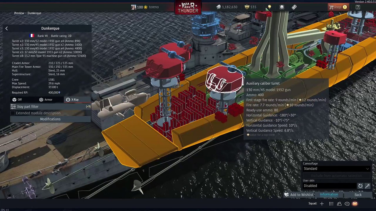 Dunkerque First Impressions - Firebird Dev Server - War Thunder