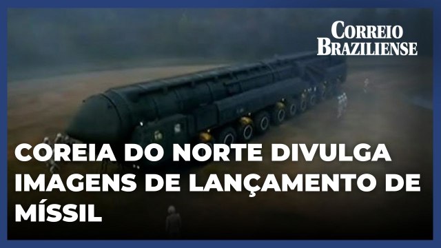 Coreia do Norte divulga imagens de lançamento de míssil e promete apoio à Rússia