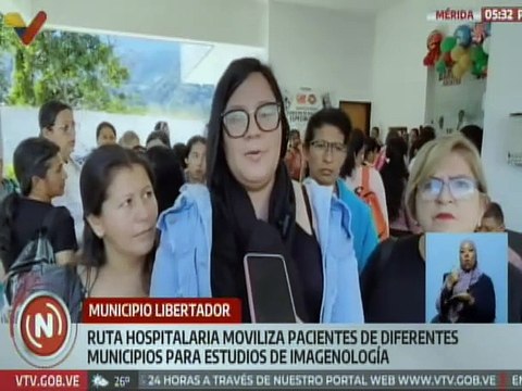 Féminas del estado Mérida son beneficiadas con ruta hospitalaria para estudios de imagenología