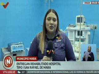 Gobierno Nacional rehabilita el Hospital Tipo I "San Rafael de Mara" del estado Zulia