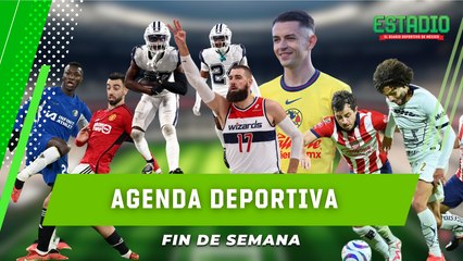 Agenda Deportiva 1-3 de Noviembre | ¿Qué ver y dónde ver? | Estadio Deportes