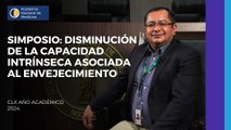 Simposio: Disminución de la capacidad intrínseca asociada  al envejecimiento