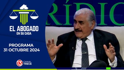 31 Octubre 2024 | Abogado en su Casa -