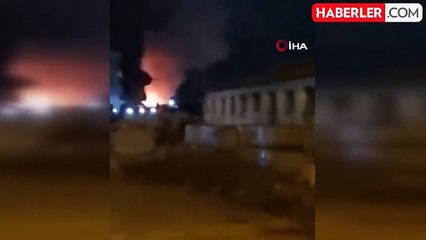 Ankara'da Kullanılmayan Ahırda Yangın Çıktı