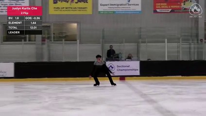 Novice Men Free Program - 2025 Skate AB l NT l NU Sectional Championships