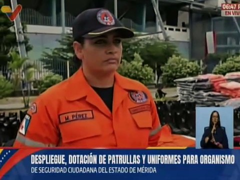 Mérida | Gobierno Bolivariano dota de vehículos y motos a los cuerpos de seguridad ciudadana
