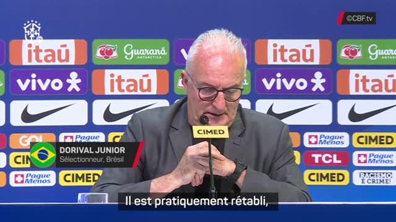 Brésil - Dorival : "Neymar ? Plutôt lors de la prochaine convocation"