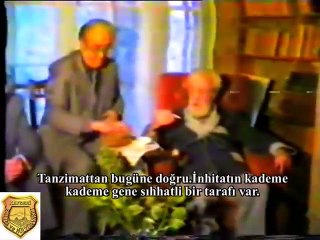 Üstâd Necip Fazıl Kısakürek_in ilk ve son renkli röportajı