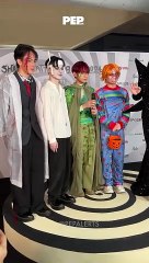 AJAA at the Shake, Rattle, and Ball 2024 black carpet #PEP #shorts