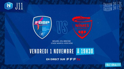 J11 | FBBP01 – Nîmes Olympique (2-1)