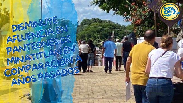 Disminuye afluencia en panteones de Minatitlán en comparación a años pasados