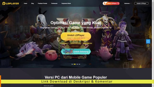 Cara Download dan Install LDPlayer Terbaru - Emulator Android Paling Ringan & Ramah untuk PC LOW