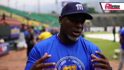 ¡Ender Chávez, coach de bateo de Navegantes del Magallanes!