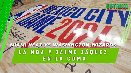 JÁQUEZ, con dos equipos de la NBA en la CDMX | Estadio Deportes