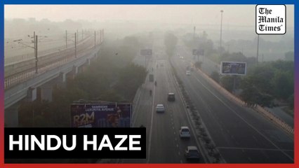 New Delhi defies firecracker ban, tops global rankings as pollution levels soar