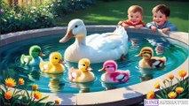 Five Little Ducks | Kids Songs | Sing Along | Nursery Rhymes | kind Animator