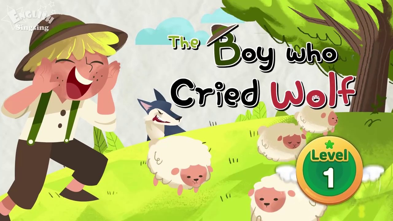 The Boy who Cried Wolf - Fairy tale - English Stories (Reading Books)