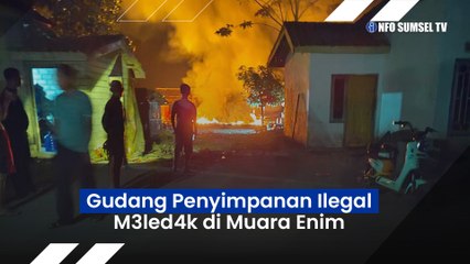 Gudang Minyak Ilegal Meledak Satu Warga Tewas, Nyaris Membakar Pemukiman Warga