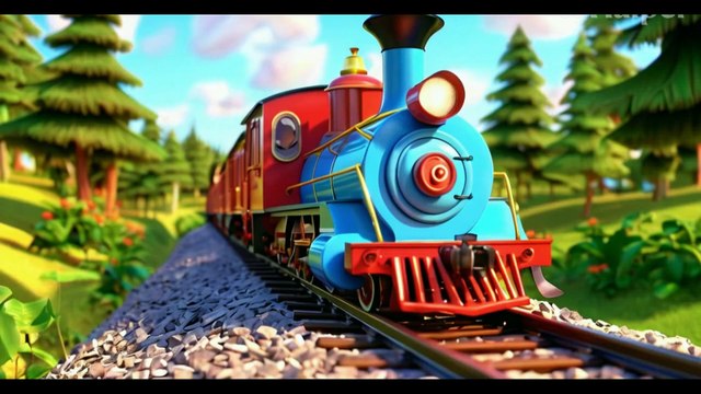 The Counting Train (Counting To ten) Magical Rhymes: A Fun Cartoon Poem Adventure
