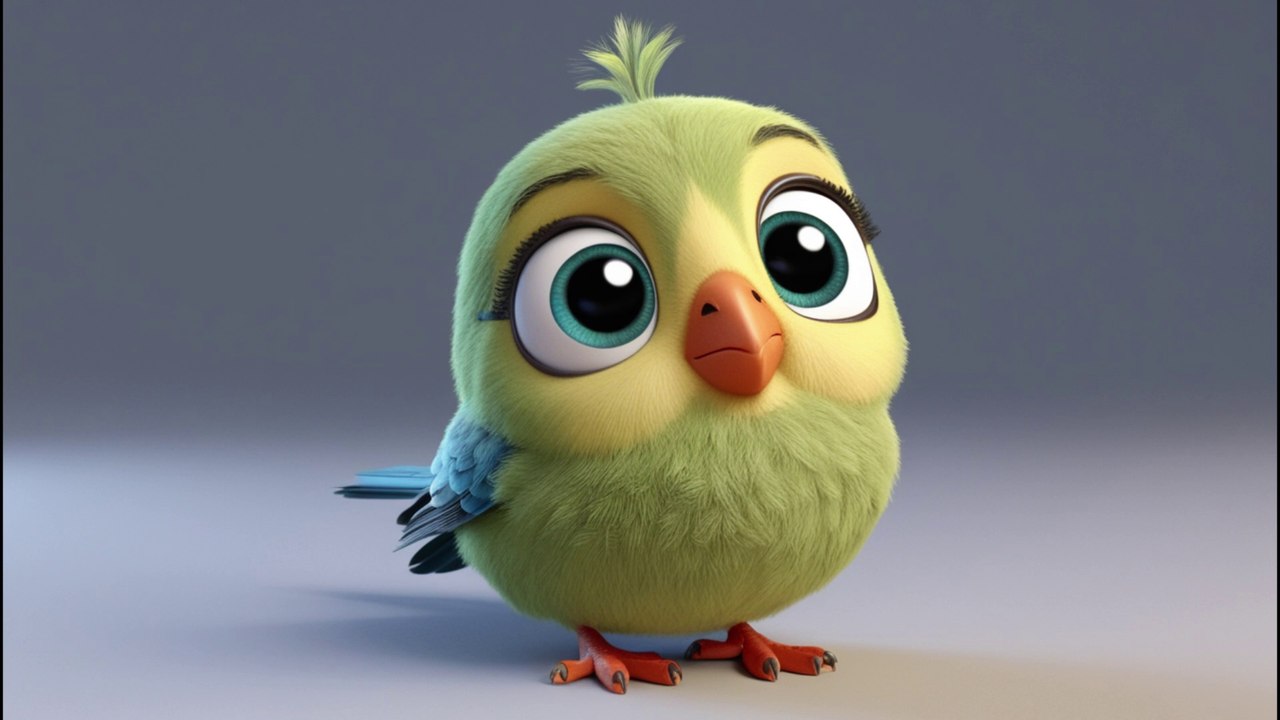 Mini mini bir kuş Çocuk Şarkısı - 2 |  Minik Kuş'un Şarkısı, Minik Kuş Şarkıları, çocuk video müzikleri, çocuk video şarkıları