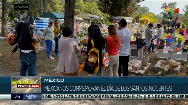 Mexicanos conmemoran el día de los santos inocentes