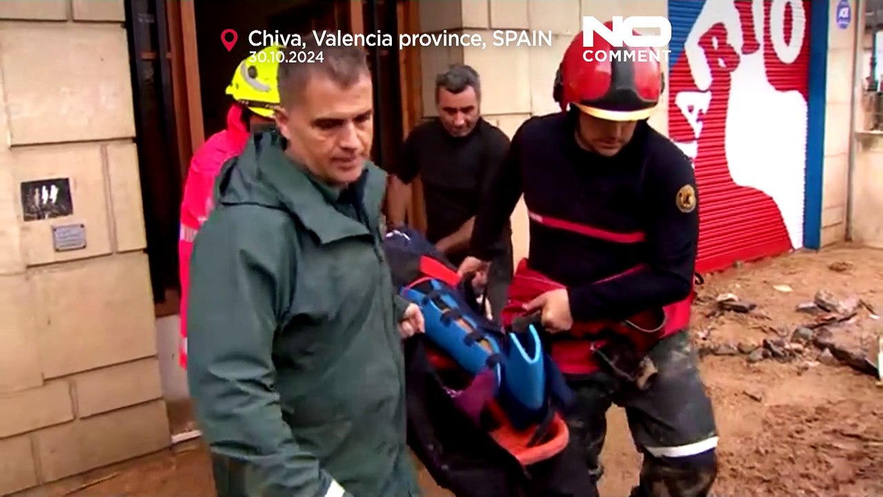 NO COMMENT : España se moviliza ante las peores inundaciones en un siglo