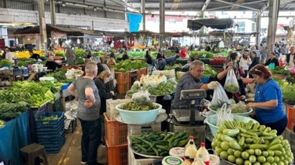 Şimşek'in enflasyon düşüyor dedi: Vatandaş pazarda isyan etti