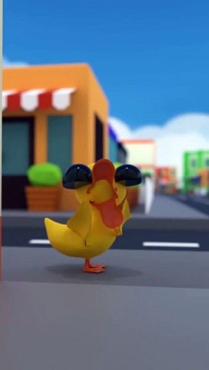 POV_ You see a random cat on the street_shorts _babyduck _cat(360P)