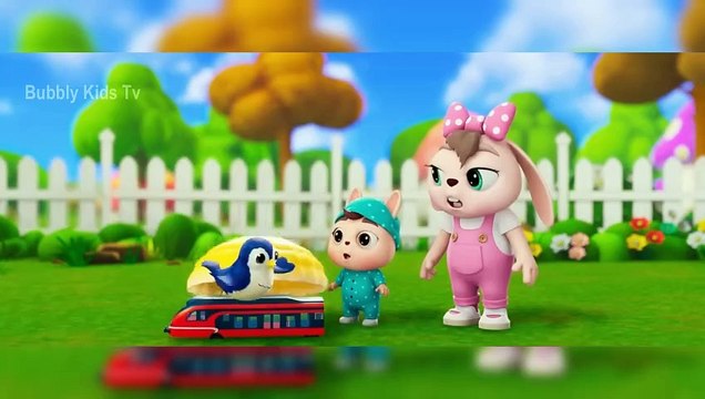 Toy Train Fun Song | Choo Choo Ride for Kids | Nursery Rhymes