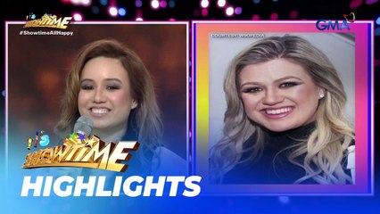 It's Showtime: 'Kelly Clarkson' ng Alabang, nagpamalas ng 'Since U Been Gone'! (Kalokalike)