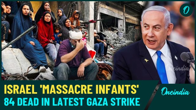 Israeli Dance of Death In Gaza: 84 Killed Including 50 Children By IDF, Claims Palestine | Videos