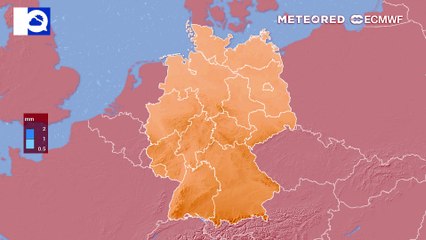 Kaum Regen in den kommenden Tagen - die trockene Hochdrucklage dauert an